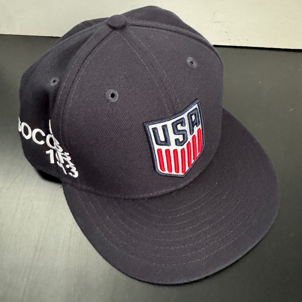 New Era Navy USA Logo Hat